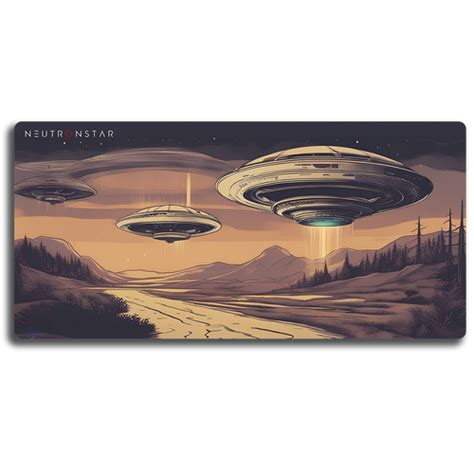 Space Series UFO Gaming Deskmat | Neutronstar