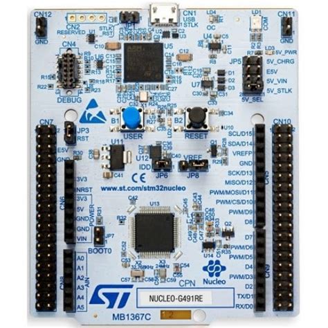 Buy NUCLEO-G491RE STM32 Nucleo-64 development board Online in India at ...