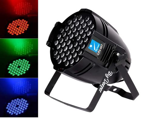 Big Deeper LPC007 Led Par Light 3W X 54 RGB (3 in 1) LEDs for DJ Disco ...