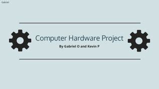 Image result for Computer Hardware Project