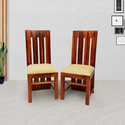 MORVINANDAN FURNITURE Wooden Dining Chairs Only | Sheesham Solid Wood ...
