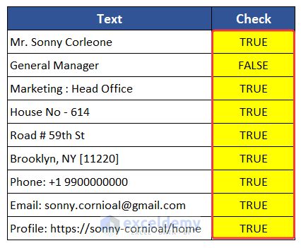 Image result for Using If Function to Find a Character