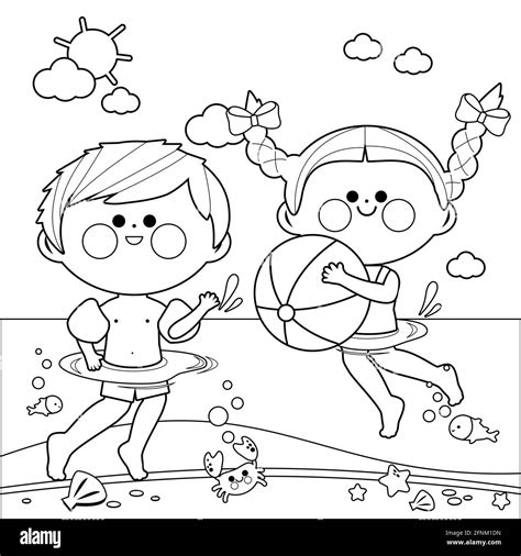 Swimming Black and White 的图像结果