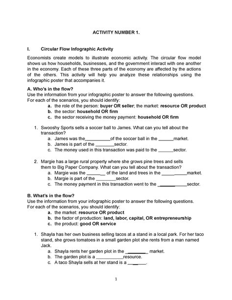 Circular Flow Activity 的图像结果