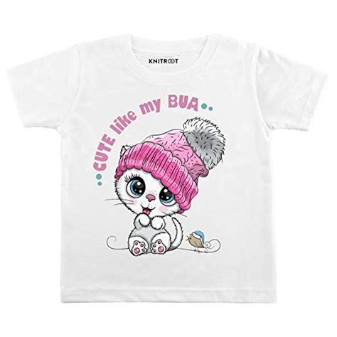 Buy KNITROOT Chachu Bua Special Unisex Kids Tshirt Half Sleeve Cotton ...