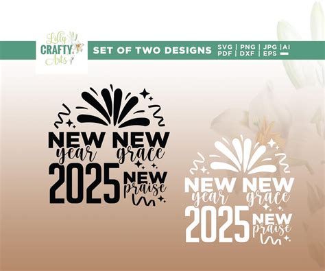 Buy Happy New Year 2025 Svg, Hello 2025 Svg, New Year 2025 Svg, New ...
