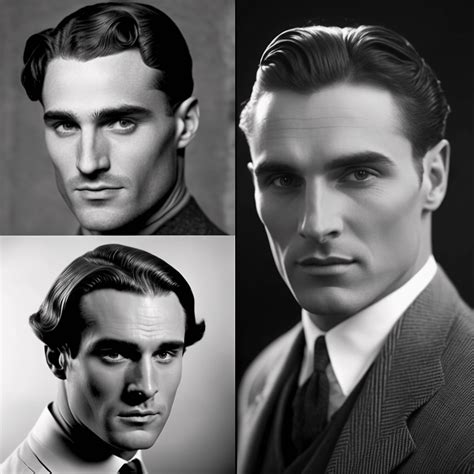 Dapper Dudes: the Evolution of 1930s Men's Hairstyles – VAGA magazine