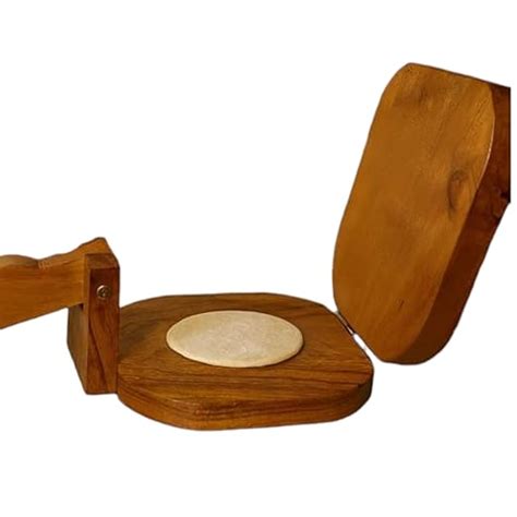 IRONDEEP IRONDEEP Wooden Tortilla Press, Traditional Mexican Style Pine ...