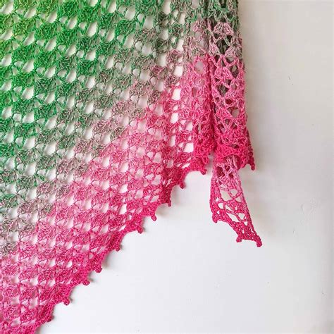 Image result for Crochet Triangle Shawl Free Tutorial