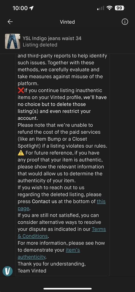 Can anyone help on why this was deleted? These are Legit older Ysl ...