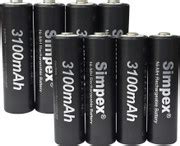 HumBiG AA USB Rechargeable Li-Ion For Remote Control, Mouse, Small Fan ...