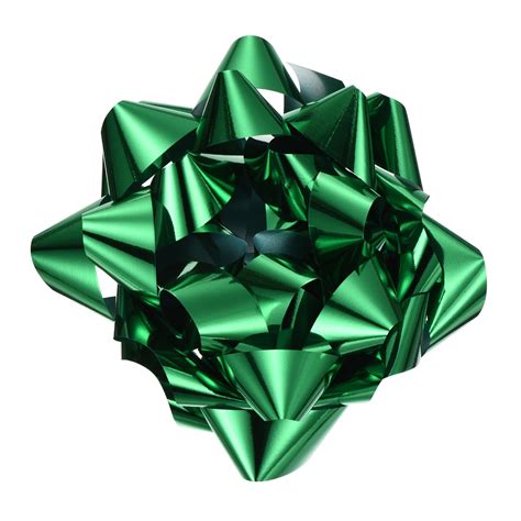 Uxcell 12 Inch Large Gift Bow Metallic Christmas Bows Dark Green for ...