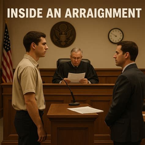 What Really Happens During an Arraignment and Why It’s Routine