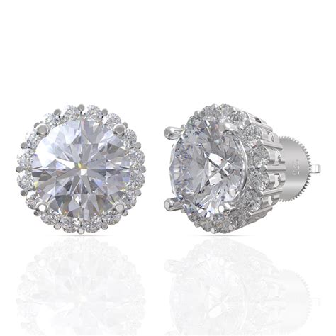 Silver Shimmering Love Stud Earrings – Anayra Jewellery