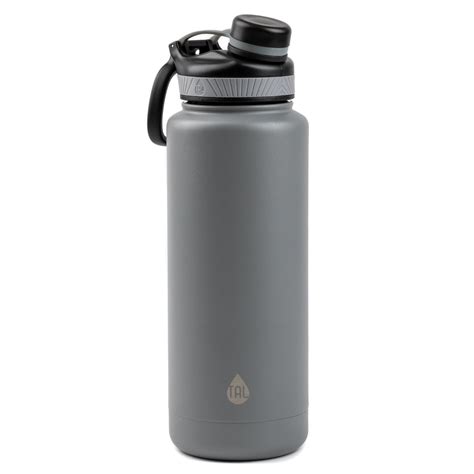 TAL Stainless Steel Ranger Water Bottle 40 fl oz, Gray - Walmart.com