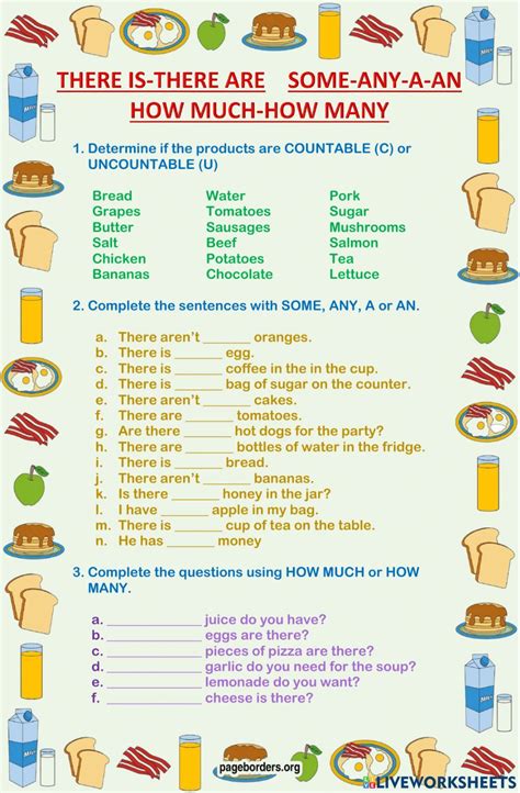 Some Any Worksheet PDF 的图像结果