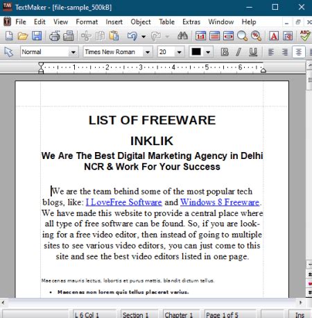 Image result for Simple Word Processor Windows 10