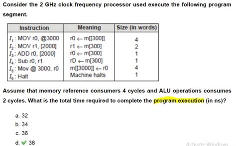 CO and Architecture: madeeasy test