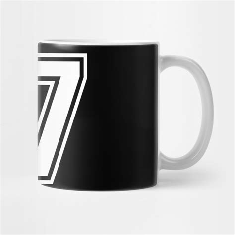 Number 77 Seventy Seven - Number 77 - Mug | TeePublic