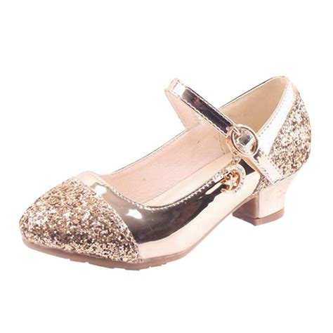 Gold Dress Shoes For Girls