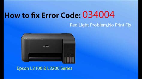 Error Code 034004 Epson Printer 的图像结果