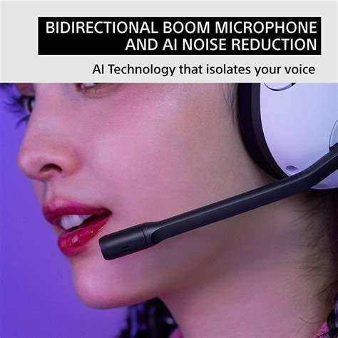 Sony INZONE H5 Wireless Gaming Headset, 360 Spatial Sound, Works with