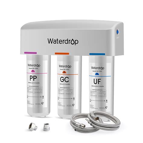Waterdrop TSPP Under Sink Sediment Water Filter, Replacement TSU-W 3 ...