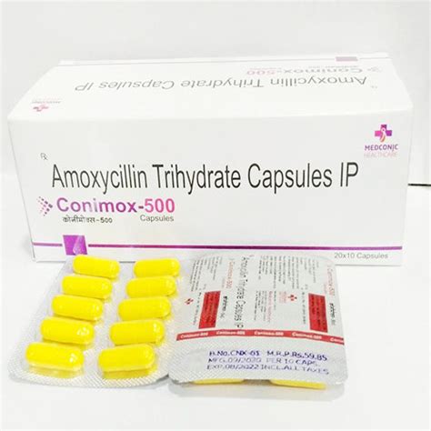 CONIMOX 500 Capsules Medconic Healthcare