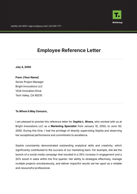 Employment References Example 的图像结果