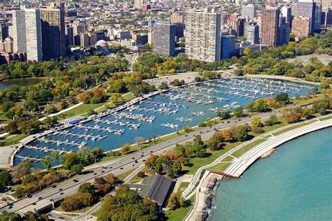 Diversey Harbor Lagoon, the Chicago Harbors in Chicago, IL, United ...