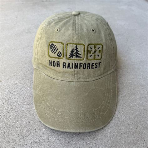 “HOH RAINFOREST” Souvenir Cap | Erahouse