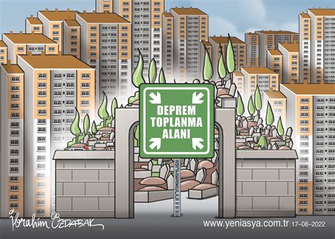 Deprem | İbrahim Özdabak Karikatürleri
