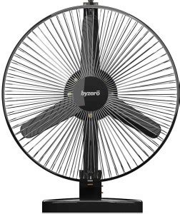 Byzero Garo Personal Fan Chrome Black 9 Inch |Portable, Versatile and ...