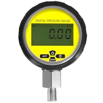 10000 PSI Digital Hydraulic Pressure Test Gauge, Pressure Manometer ...