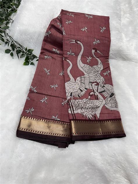 Chanderi saree-SR1017C – Swarna Reddys
