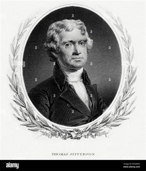 Portrait of thomas jefferson hi-res stock photography and images - Alamy