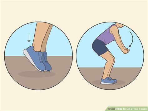 Image result for Rotating Toe Touch