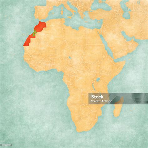 Map Of Morocco In Africa