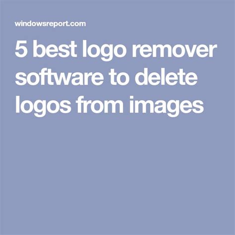 logo remover