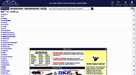 Image result for RockAuto Log In