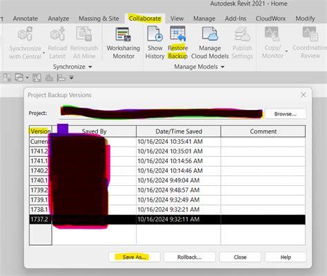 Image result for How to Look at Unsaved Revit File