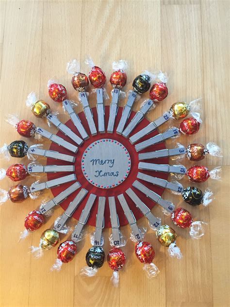 Advent Calendar with Homemade Treats