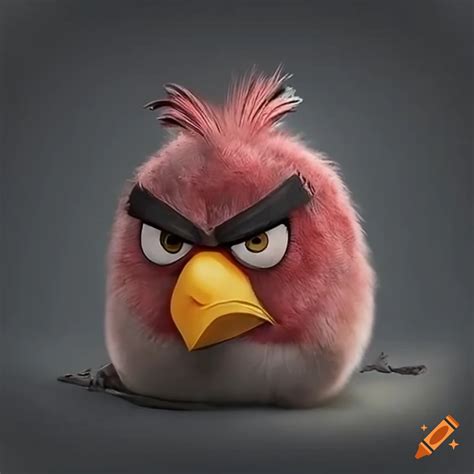 Realistic angry birds artwork on Craiyon