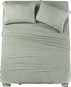 Utopia Bedding Queen Size Sheet Set – 4 Piece Bed Sheets, Soft and Breathable Microfiber, Includes 1 Aesthetic