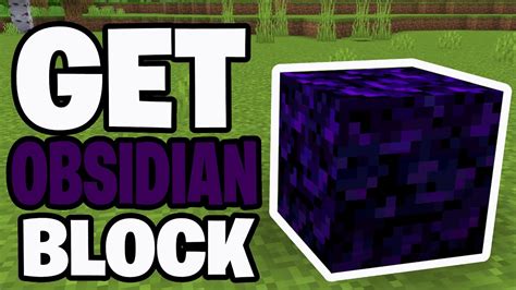 Image result for Obsidian Block Minecraft