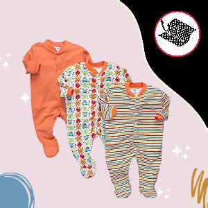 Buy Tinchuk Cotton Multi Color Romper Body Suite for New Born Baby Pack ...