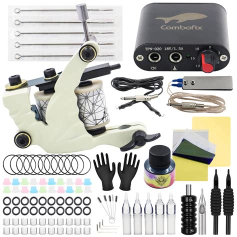 Buy Combofix Machine Kit Liner Shader Coil Machine with Power Supply ...