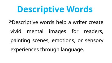 Image result for Using Descriptive Words