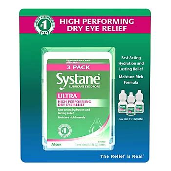 Systane Ultra Lubrication Eye Drops, 3 pk./10mL | BJ's Wholesale Club