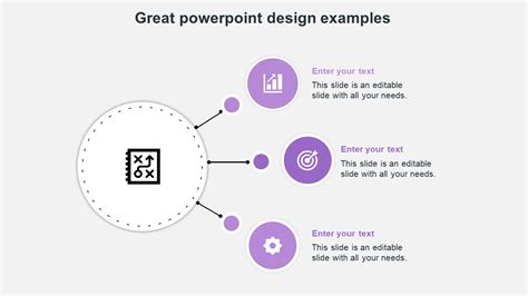 Editable Great PowerPoint Design Examples Slides
